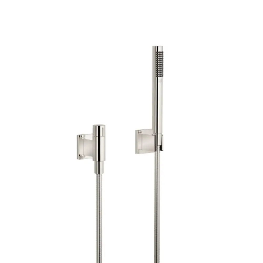 DORNBRACHT Schlauchbrausegarnitur mit Einzelrosetten SERIENSPEZIFISCH 27809980 Platin, 27809980-08 Galeriebild 1